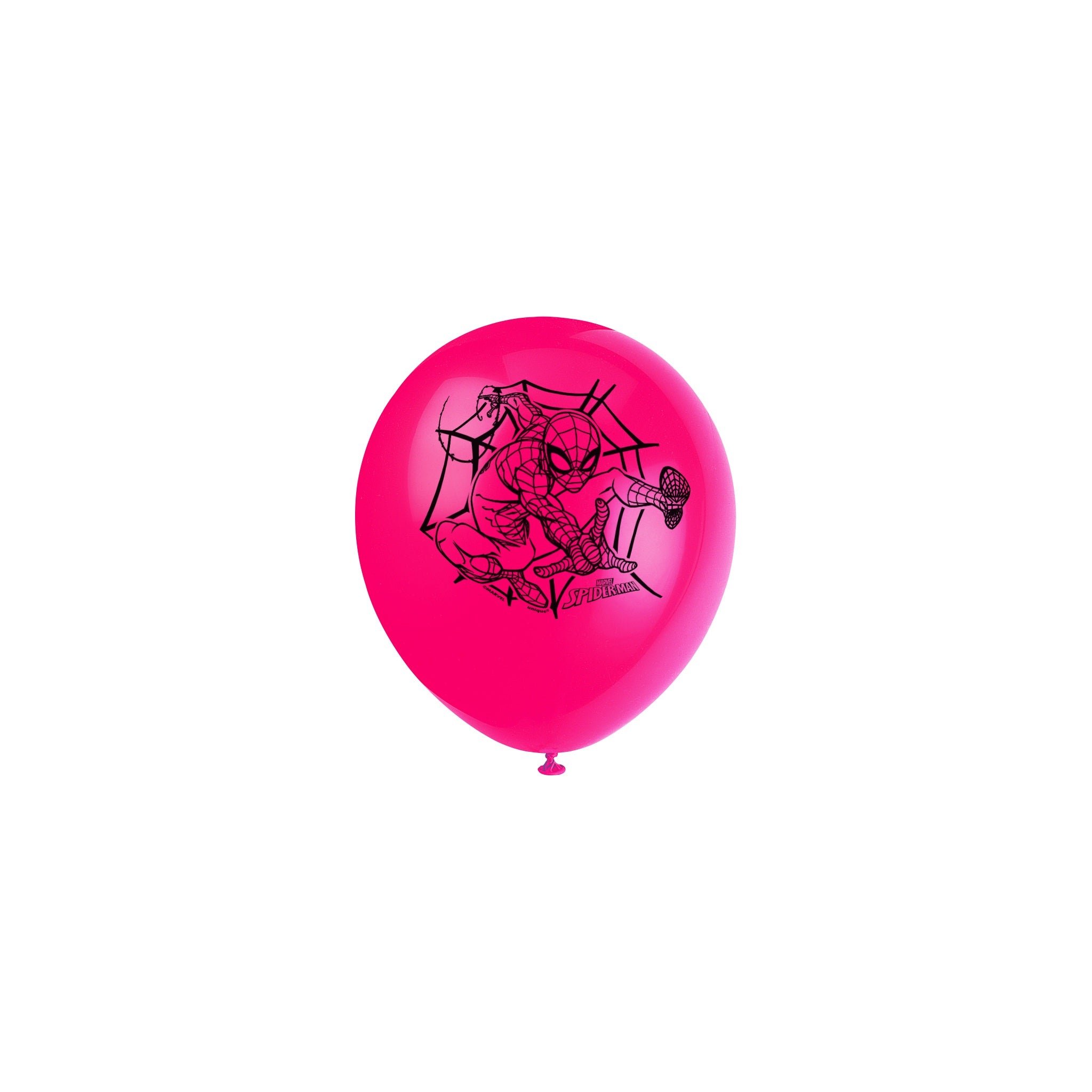 Spider-Man Balloon 2s 8ct Latex Balloon 12"